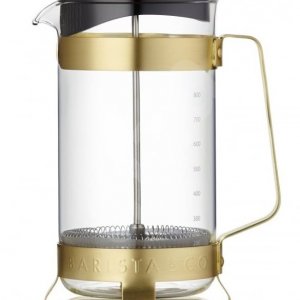 French press BARISTA&Co 8 Cup polnočná zlatá, 1 l.