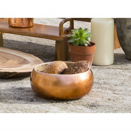 Servírovacia/šalátová misa KITCHEN CRAFT Artesa, bambus, 26 cm., meď