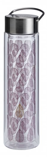 Dvojstenná termofľaša s neoprénovým puzdrom EIGENART FLOWTEA Leaf, (350 ml.)