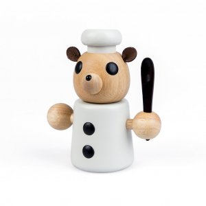 Drevený mlynček na korenie BALVI Teddy Cook