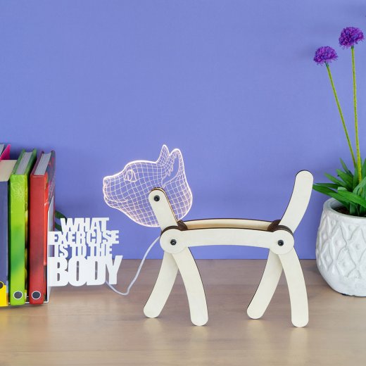 Dekoratívna stolová lampa s USB napájaním BALVI Cat