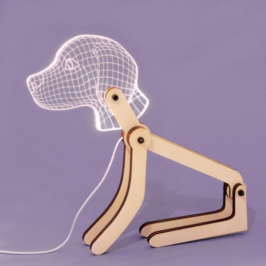 Dekoratívna stolová lampa s USB napájaním BALVI Dog