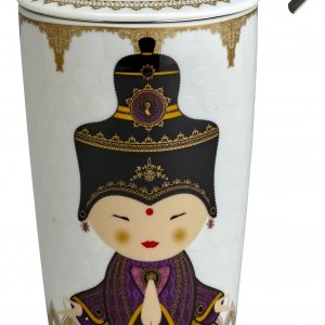 Termohrnček s čajovým sitkom EIGENART TEAEVE Shiva Purple, 350 ml