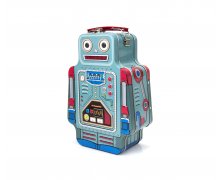 Desiatový box SUCK UK Retro robot, (kov)