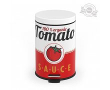 Odpadkový kôš BALVI Tomato Sauce, 5 l. (kov)