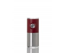 AdHoc Magnetický mlynček PEPNETIC PreciseCut® červený s držiakom na stenu