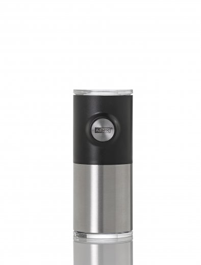 AdHoc Magnetický mlynček PEPNETIC PreciseCut® čierny so stenovým držiakom