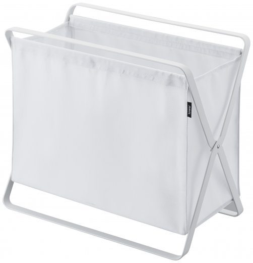 Úložný kôš YAMAZAKI Tower Storage Basket, biely