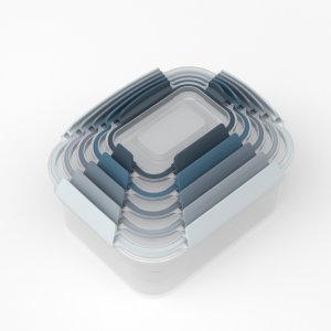 Kompaktná sada nádob JOSEPH JOSEPH Nest Lock 5 Sky