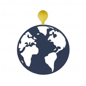 Knižná záložka BALVI Globetrotter