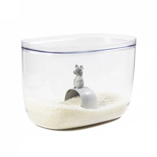 Dóza nielen na rýžu s lopatkou Lucky Mouse Container