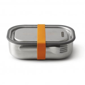 Nerezový BLACK+BLUM Steel Lunch Box Large, oranžový