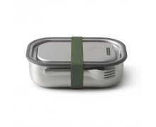 Nerezový BLACK+BLUM Steel Lunch Box Large, zelený