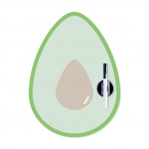 Tabuľa na chladničku BALVI Avocado