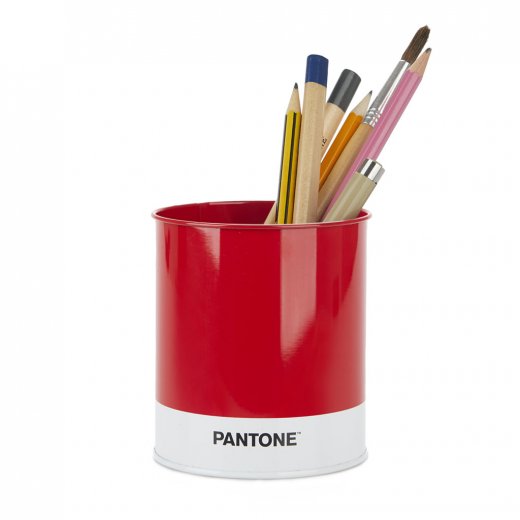 Stojan na ceruzky BALVI Pantone, červený