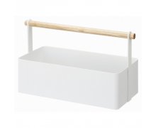 Multifunkční box YAMAZAKI Tosca L, biely