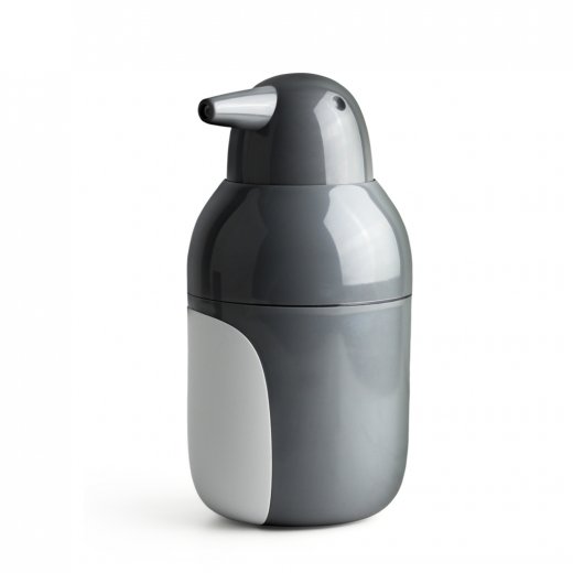 Dávkovač tekutého mydla QUALY Penquin, 300ml, šedý