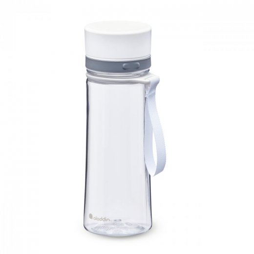 Fľaša na vodu ALADDIN Aveo 350 ml Clear & White