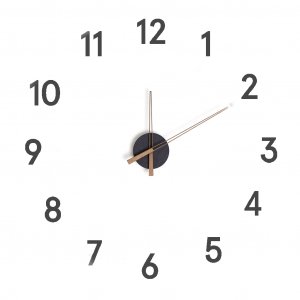 Hodiny BALVI Momentum, čierne
