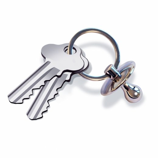 Klúčenka INVOTIS Chain Pacifier