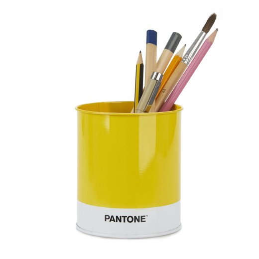 Stojan na ceruzky BALVI Pantone, žltý