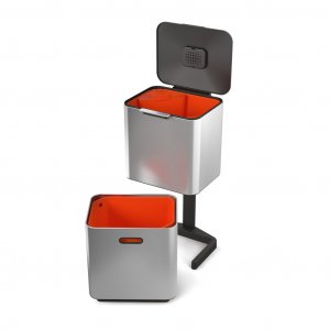 Koše na triedený odpad JOSEPH JOSEPH Totem Max 60L Steel