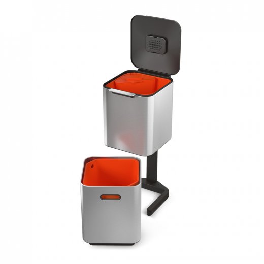 Koše na triedený odpad JOSEPH JOSEPH Totem Compact 40L Steel