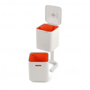 Koše na triedený odpad JOSEPH JOSEPH Totem Compact 40L Stone