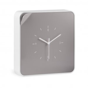 Skrinka na kľúče s hodinami BYLINE ClockBox, béžová