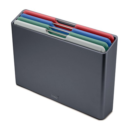 Dosky so stojanom JOSEPH JOSEPH Folio4 Regular Graphite/Coast