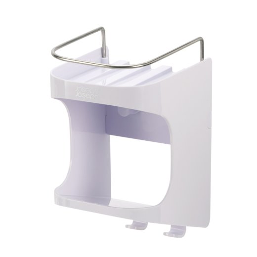 Odkladacie poličky do sprchy Capsule 70563, plast, 2-poschodie, biele