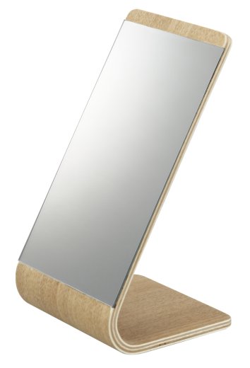 Stolné zrkadlo YAMAZAKI Rin 7363. v.23cm, svetlé