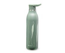 ALADDIN CityLoop Thermavac eCycle vákuová fľaša 600 ml Sage Green zelená s potlačou