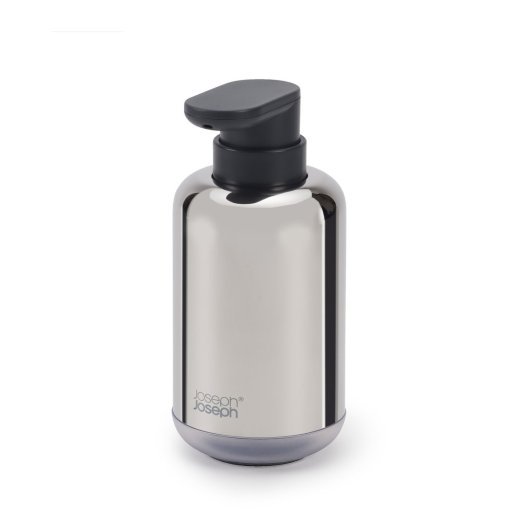 Dávkovač mýdla Joseph Joseph EasyStore Luxe 70582, 300 ml, nerez