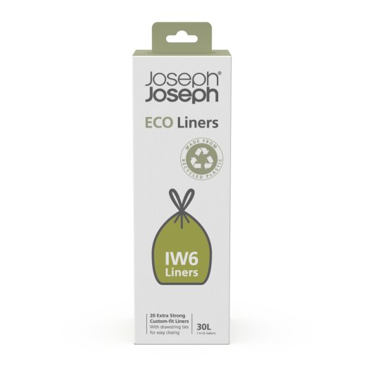 Extra pevné sáčky na odpadky Totem Max Joseph Joseph IW6 Eco Liners 30134, 30L, 20ks