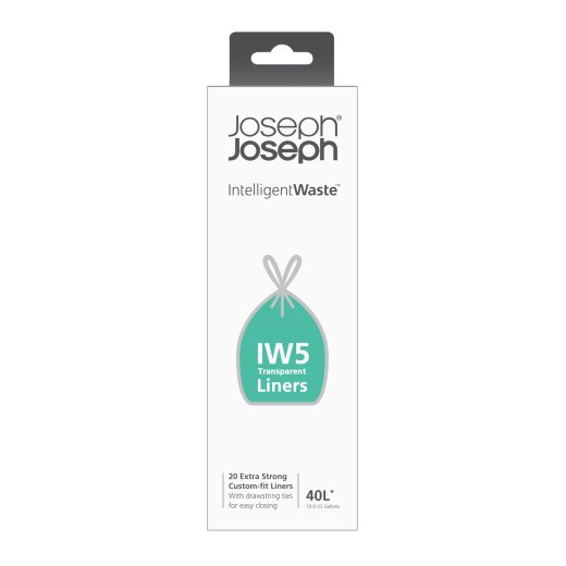 Sáčky na odpadky JOSEPH JOSEPH IW5 Transparent 40L/20ks 30029