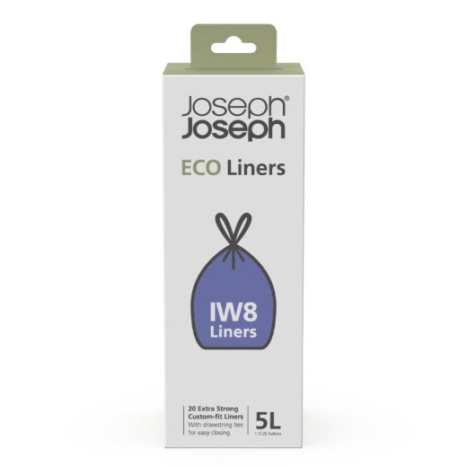 Sáčky na odpadky JOSEPH JOSEPH IW8 Eco Grey 5L/20ks 30144