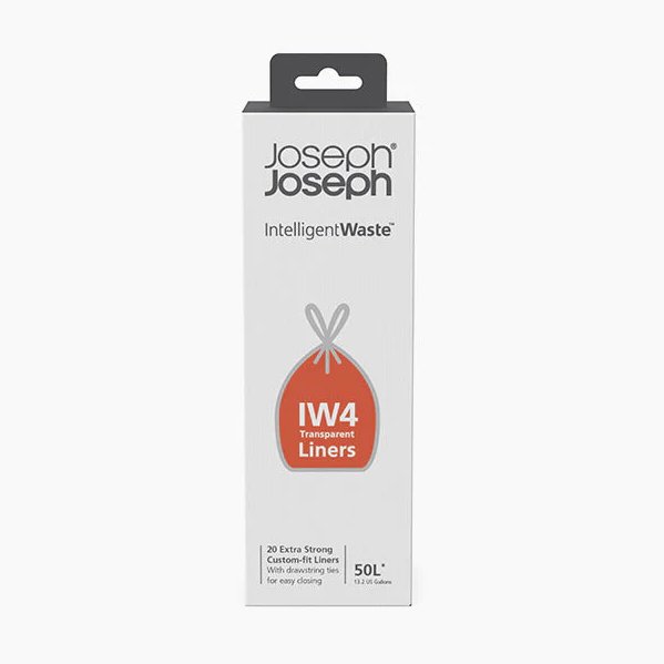 Sáčky na odpadky JOSEPH JOSEPH IW4 Transparent 50L/20ks 30033
